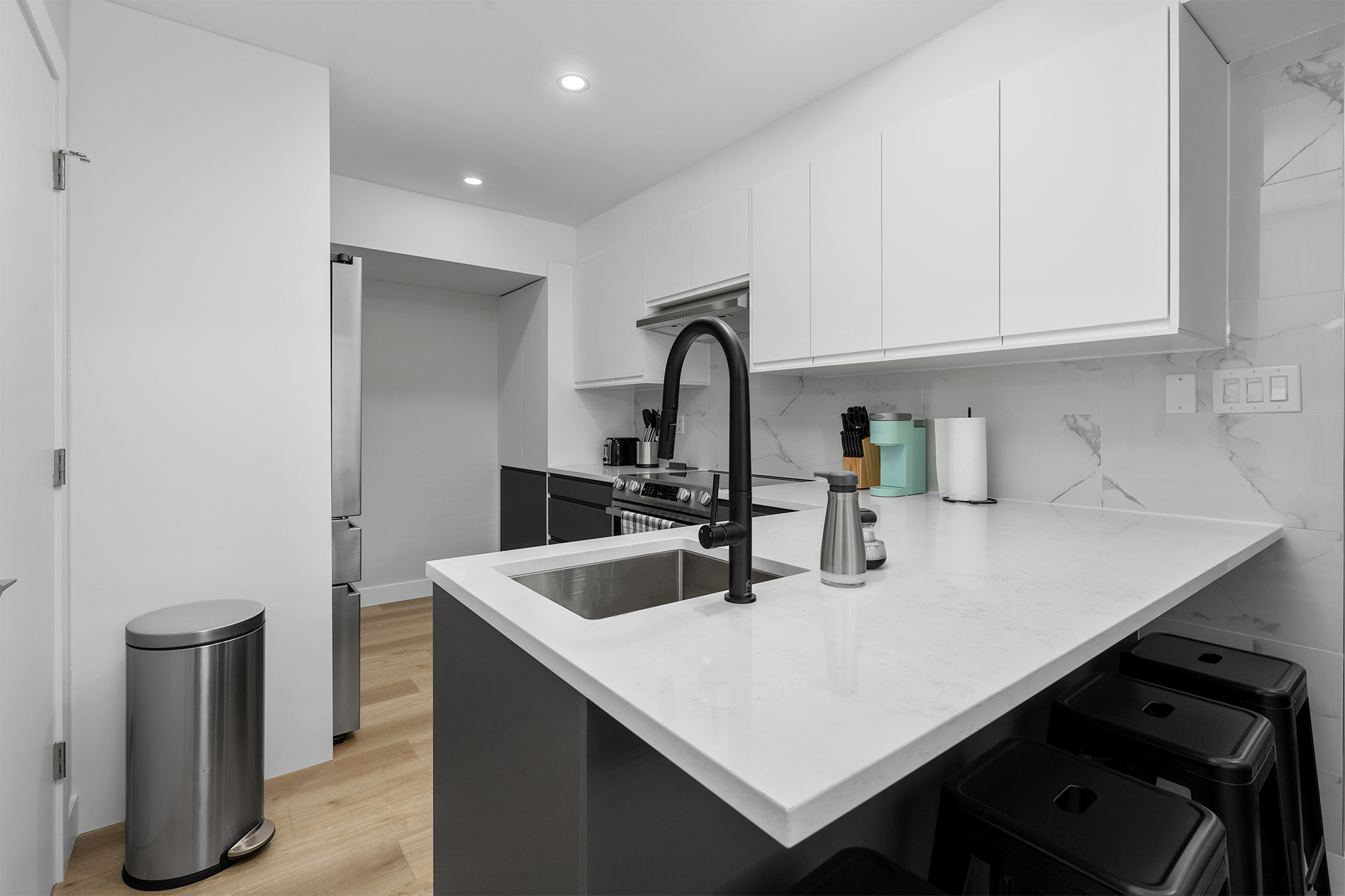 After kitchen renovation - modern renovated kitchen