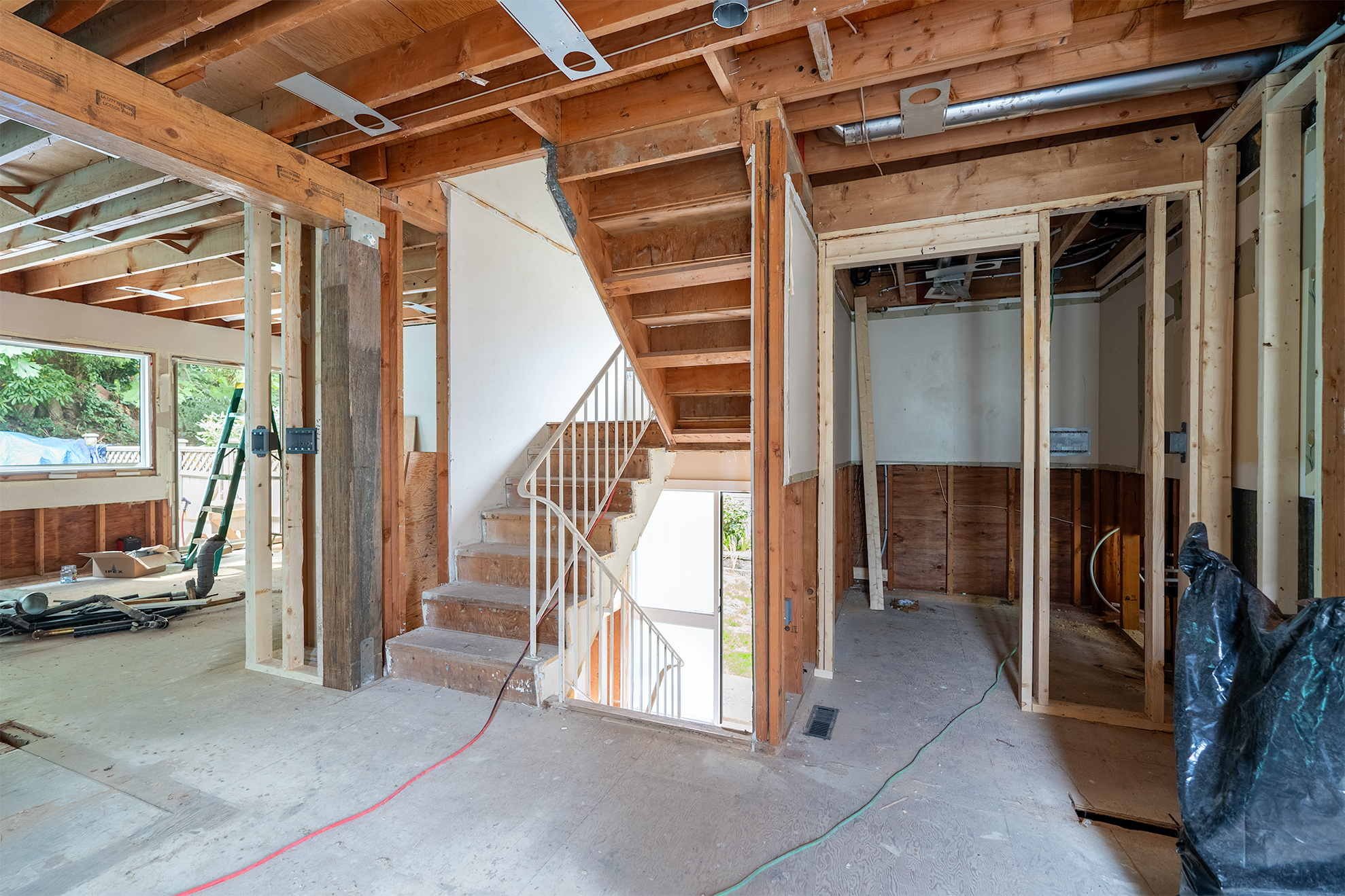 Staircase & Interior Renovation - Before renovation